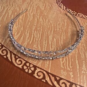 Crystal floral headpiece, NWOT